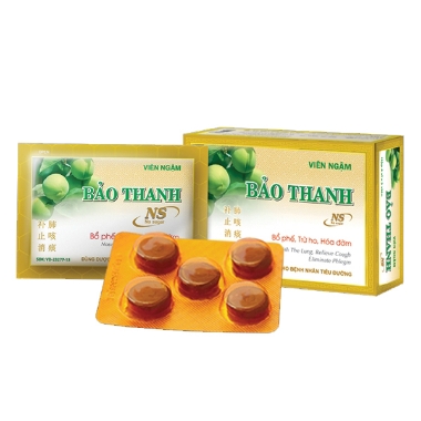 Ảnh của Viên ngậm Bảo thanh NS (không đường)- Hộp 20vỉ *5 viên