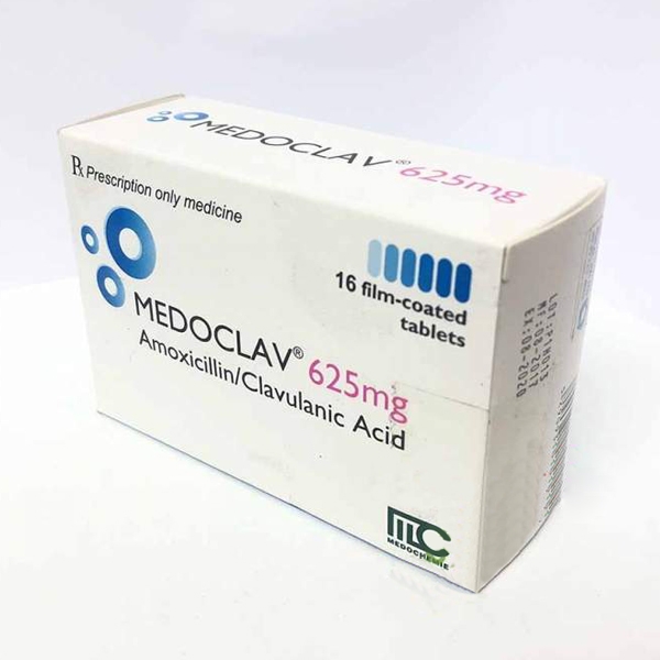 Ảnh của Medoclav 625 - kháng sinh điều trị nhiễm khuẩn