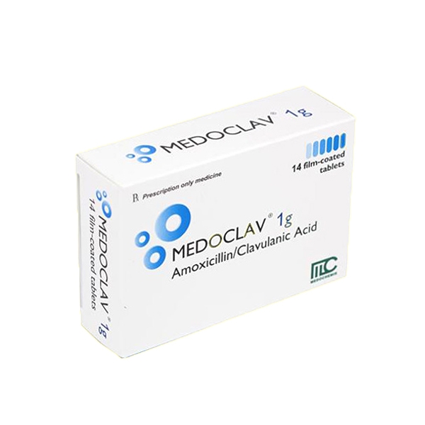 Ảnh của Medoclav 1g ( hộp 2*7 viên )