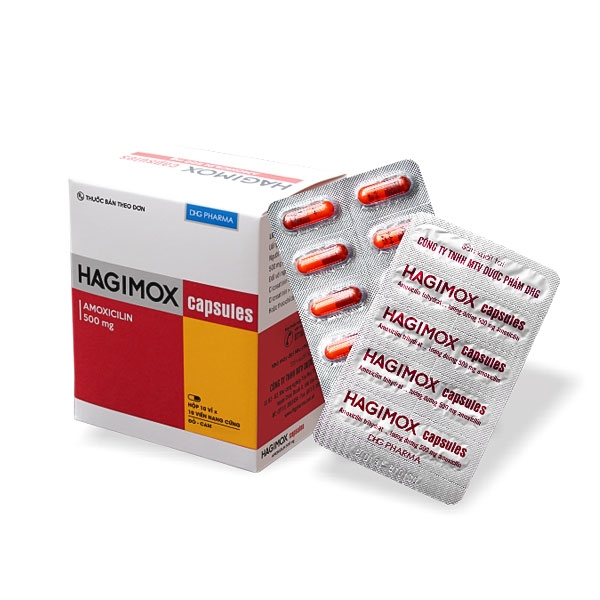 HAGIMOX 500 CAPSULE DHG - 1