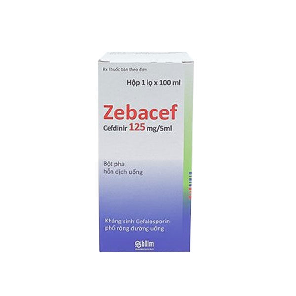 Ảnh của Zebacef 125mg/5ml SR 