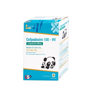 Ảnh của Cefpodoxime 100HV -điều trị viêm đường hô hấp