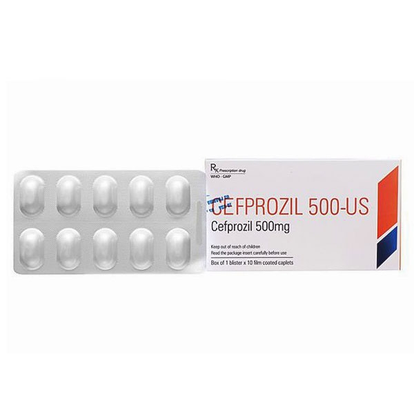 Cefprozil 500 US - 2