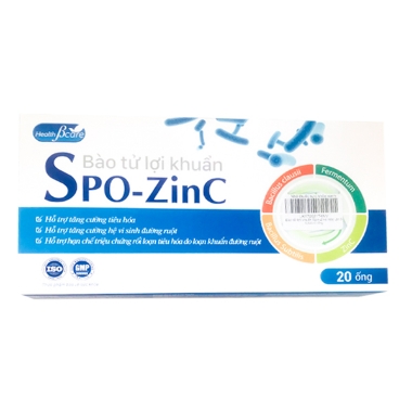 Ảnh của Bào tử lợi khuẩn Spo-Zinc Hộp 20 ống