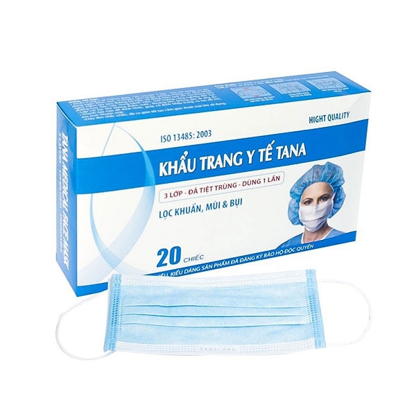 Khẩu trang giấy Tana - 1