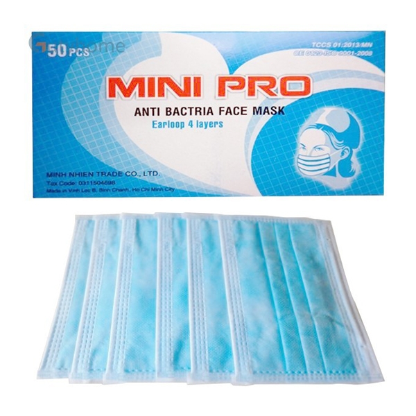 Khẩu trang MiniPro xanh - 2
