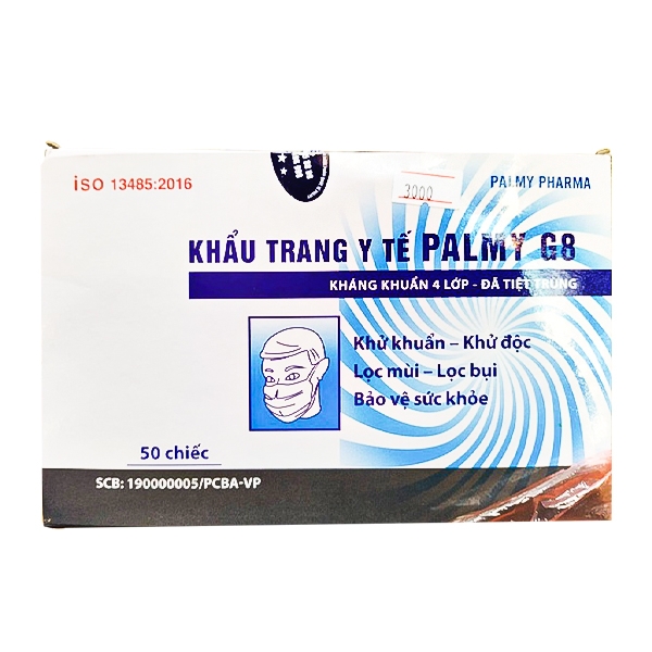 Khẩu trang G8 xanh - 1