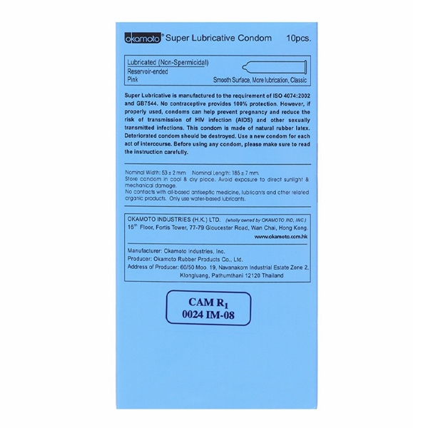 Ảnh của Bao cao su Okamoto xanh 10c