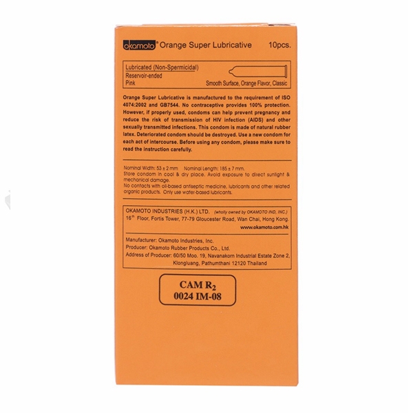 Ảnh của Bao cao su Okamoto cam 10c