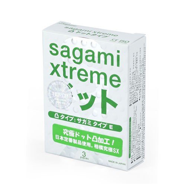 Ảnh của Bao cao su Sagami Xtreme Spearmint – Hộp 3 chiếc bạc hà