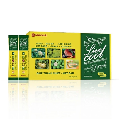 Bột sủi Livecool - hương dưa gang - 1