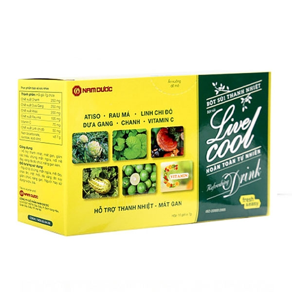 Bột sủi Livecool - hương dưa gang - 2