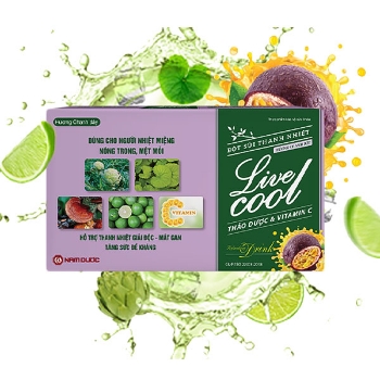 Bột sủi livecool (Chanh dây) - 1