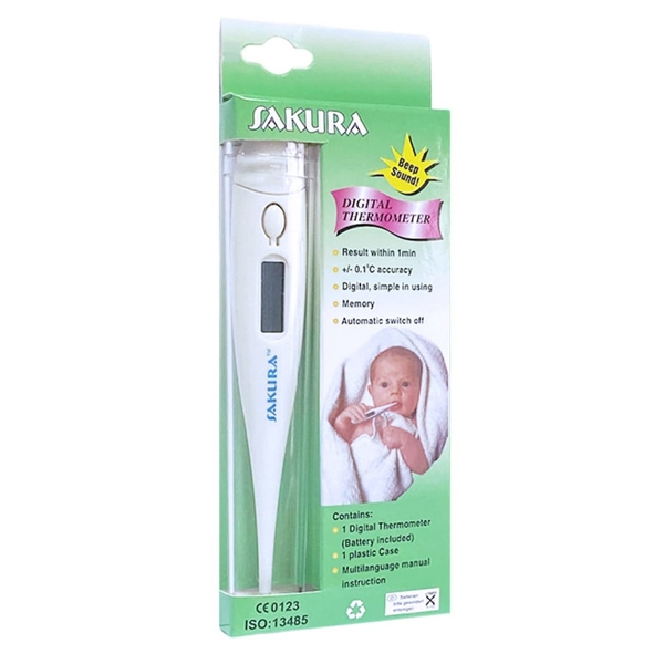 Nhiệt kế điện tử Sakura - 3