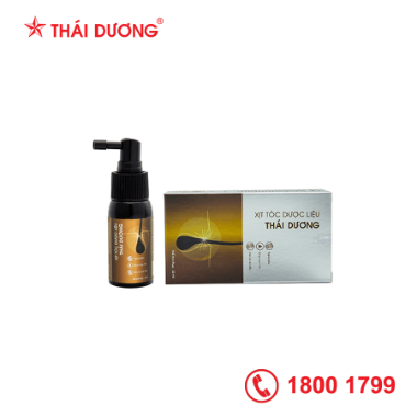 Ảnh của Xịt tóc dược liệu Thái Dương Lọ 30ml