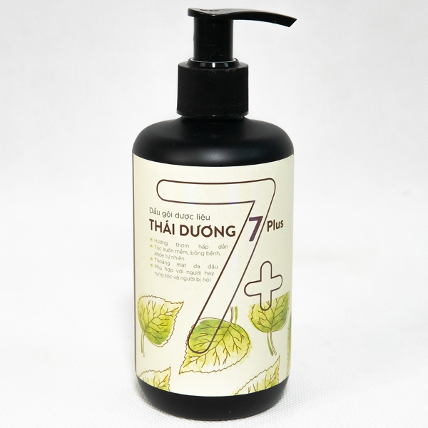 Ảnh của Dầu gội dược liệu Thái Dương 7 plus - chai 100ml