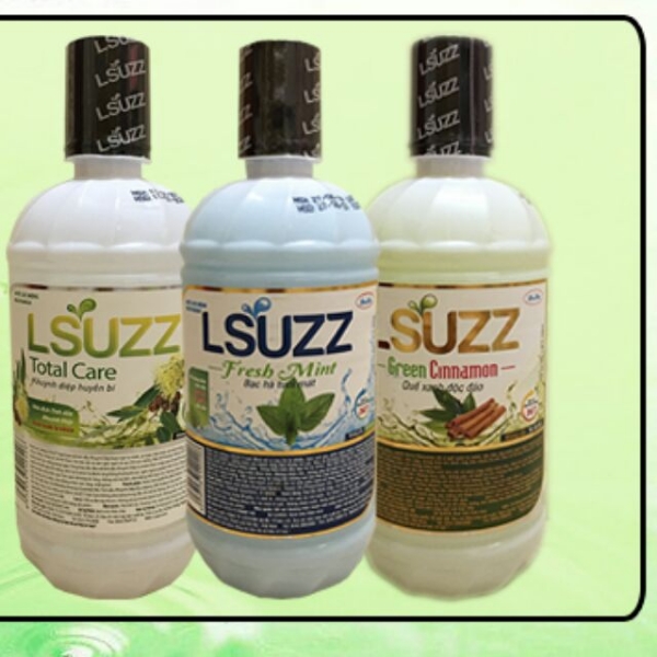 Ảnh của Nước Súc Miệng Lsuzz Green chai 550ml