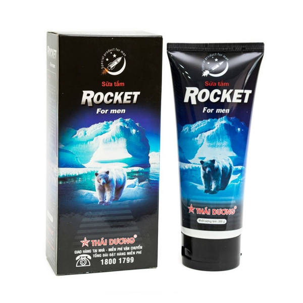 SỮA TẮM ROCKET FOR MEN 200ML SAO THÁI DƯƠNG - 2