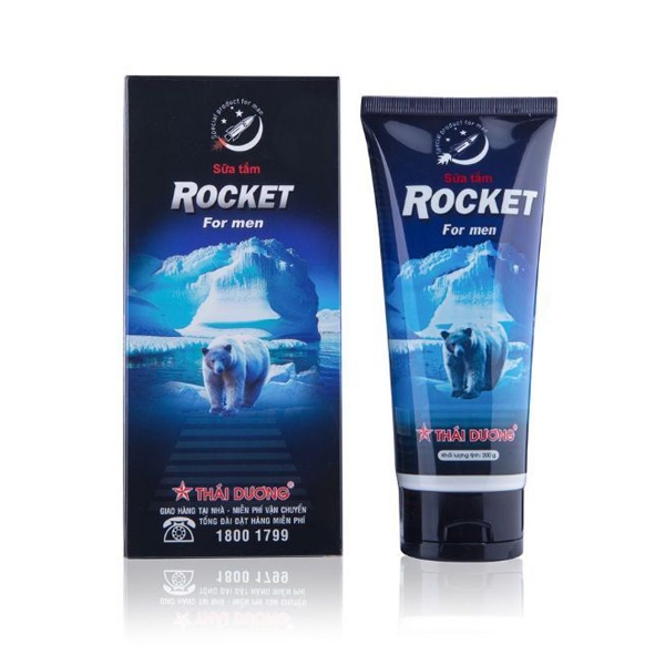 SỮA TẮM ROCKET FOR MEN 200ML SAO THÁI DƯƠNG - 3