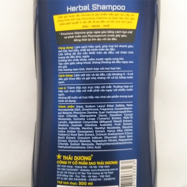 Dầu gội Rocket-Sao thái dương - 2