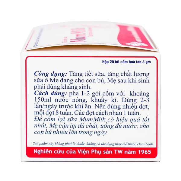 MumMilk cốm lợi sữa-4
