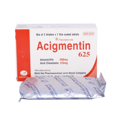 Acigmentin 625 Minh Hải - 1