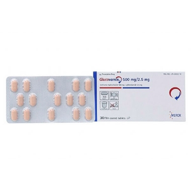 Glucovance 500/2.5mg - 1