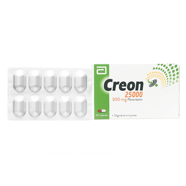 Creon 25000 Đức Hộp 20 viên pellet - 3