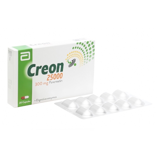 Creon 25000 Đức Hộp 20 viên pellet - 4