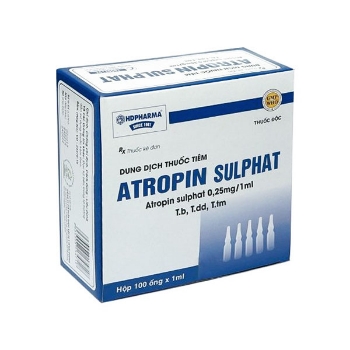 DD Tiêm atropin sulfat - 1