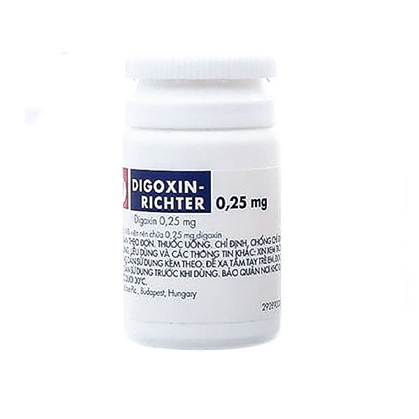 Digoxin richter 0,25mg Hungary - 2