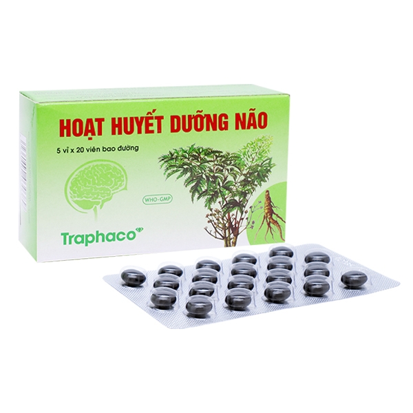 Ảnh của Hoạt huyết dưỡng não - 5 vỉ bao Đường