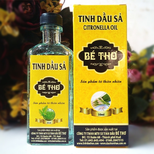 Tinh dầu sả bé thơ - 1