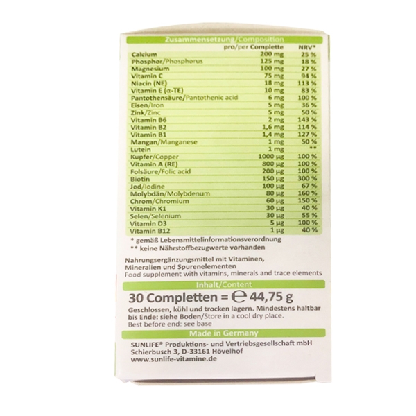 A-Z Hộp 30 Viên Sunlife - 2