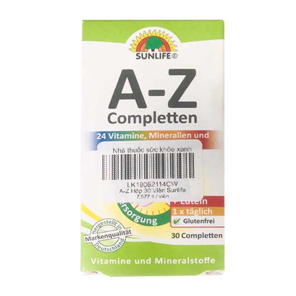 A-Z Hộp 30 Viên Sunlife - 3
