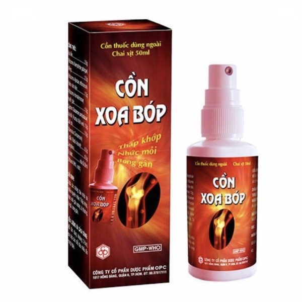 Cồn xoa bóp OPC Xịt - 1