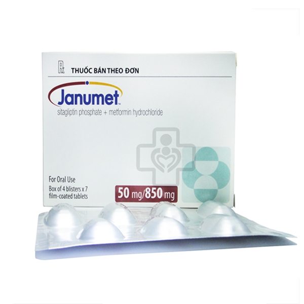 Ảnh của Janumet 50/850-hộp 28 viên