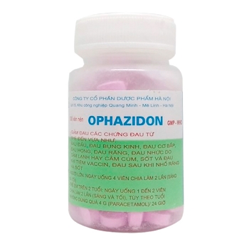 Ảnh của Ophazidon Giảm đau tk ( Lọ 100 viên )