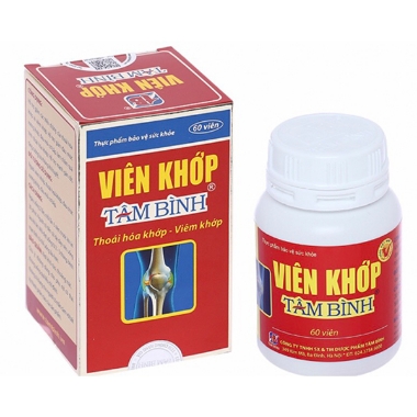 Ảnh của Viên khớp tâm bình ( Lọ 60 viên )
