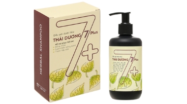 Ảnh của Dầu gội dược liệu Thái Dương 7 plus- chai 250ml