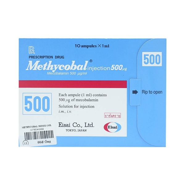 Ảnh của Methycobal tiêm 500 mcg - Indonesia