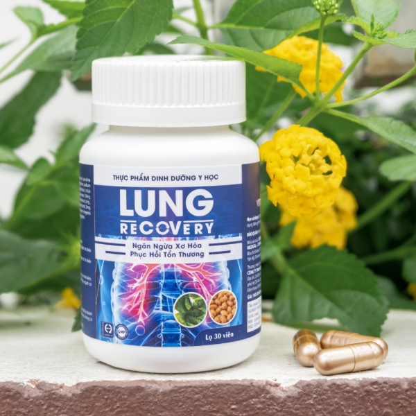 Ảnh của LUNG RECOVERY - Ngăn ngừa xơ hóa, phục hồi tổn thương phổi 