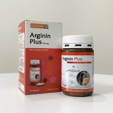 Ảnh của Arginin Plus - Viên Uống Bảo Vệ Gan, Hộp 60 viên (Đức)