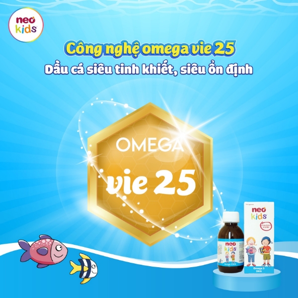Ảnh của Neo Kids Omega 3 DHA - Dầu Cá Chuẩn IFOS