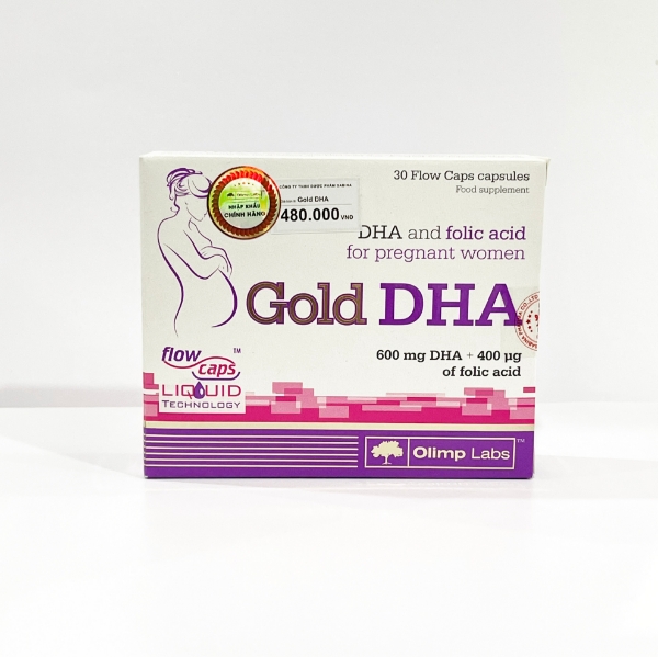 Ảnh của  Viên uống Gold DHA - bổ sung DHA và ACID FOLIC 