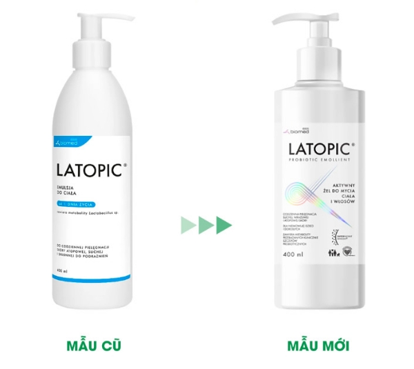 Ảnh của Sữa tắm gội LATOPIC  dành cho da kích ứng (chai 200ml)