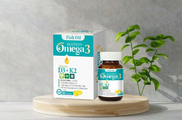 Ảnh của Viên dầu cá Blutein Omega 3 - (Lọ 60 viên)