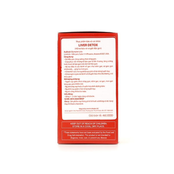 Ảnh của LIVER DETOX - Giải độc gan, cho lá gan khỏe mạnh
