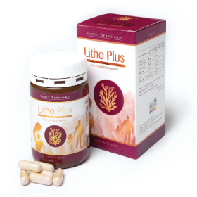 Litho Plus – Viên uống bổ sung canxi tảo biển (lọ 60 viên)