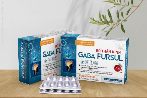 Ảnh của Bổ thần kinh Gaba Fursul Hộp 30 viên